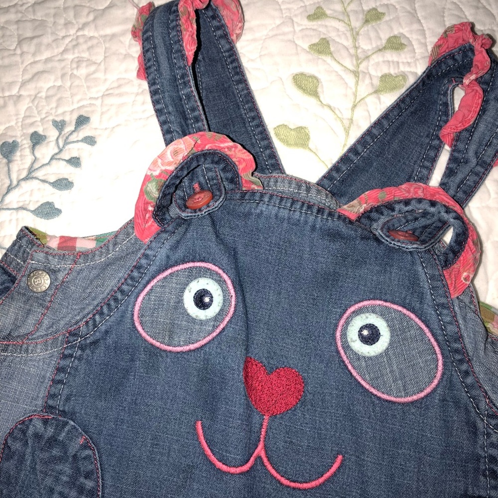 Oilily Puppy Denim Overall - Picture 4 of 5